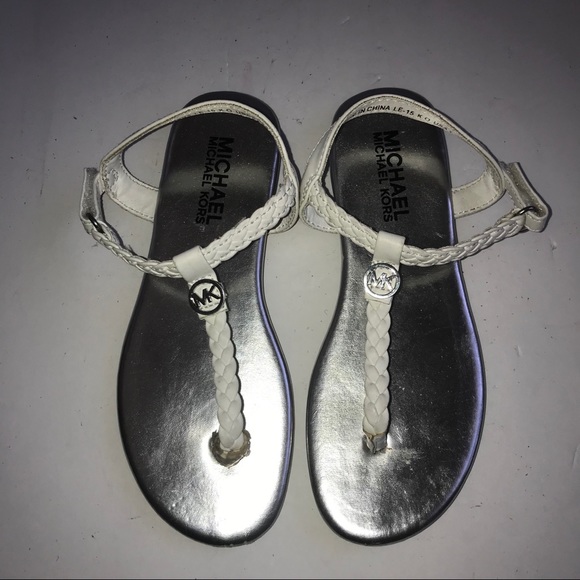 michael kors braided sandals